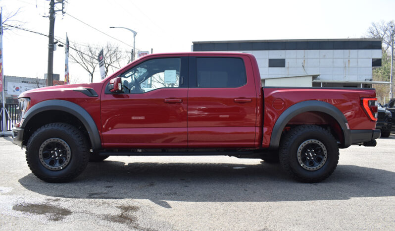 2022 FORD F150 RAPTOR RAPID RED full