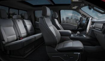 2023 FORD F150 LIGHTNING RAPID RED full
