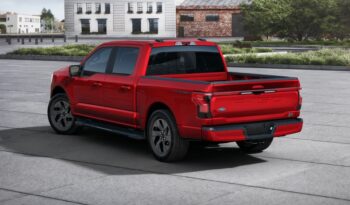 2023 FORD F150 LIGHTNING RAPID RED full