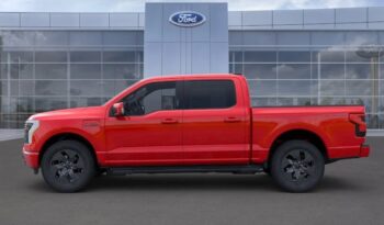 2023 FORD F150 LIGHTNING RAPID RED full